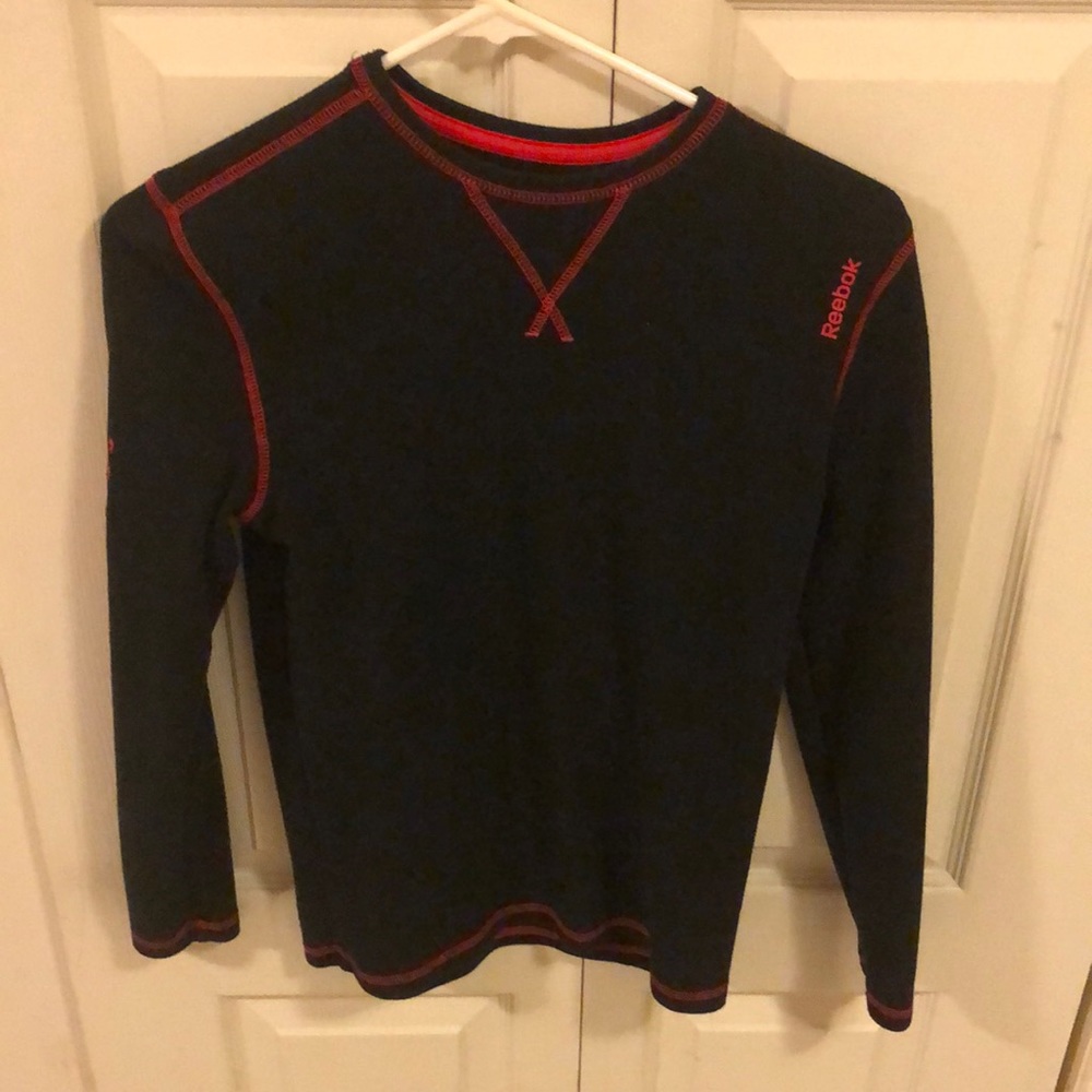 Boys L Reebok long sleeve shirt
